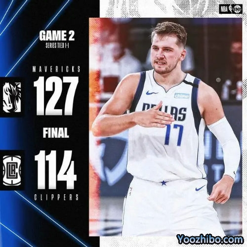 <a href=/lanqiu_zbo/mavericks/ target=_blank class=infotextkey>独行侠</a>击沉<a href=/lanqiu_zbo/clippers/ target=_blank class=infotextkey>快船</a>大比分扳1-1平！